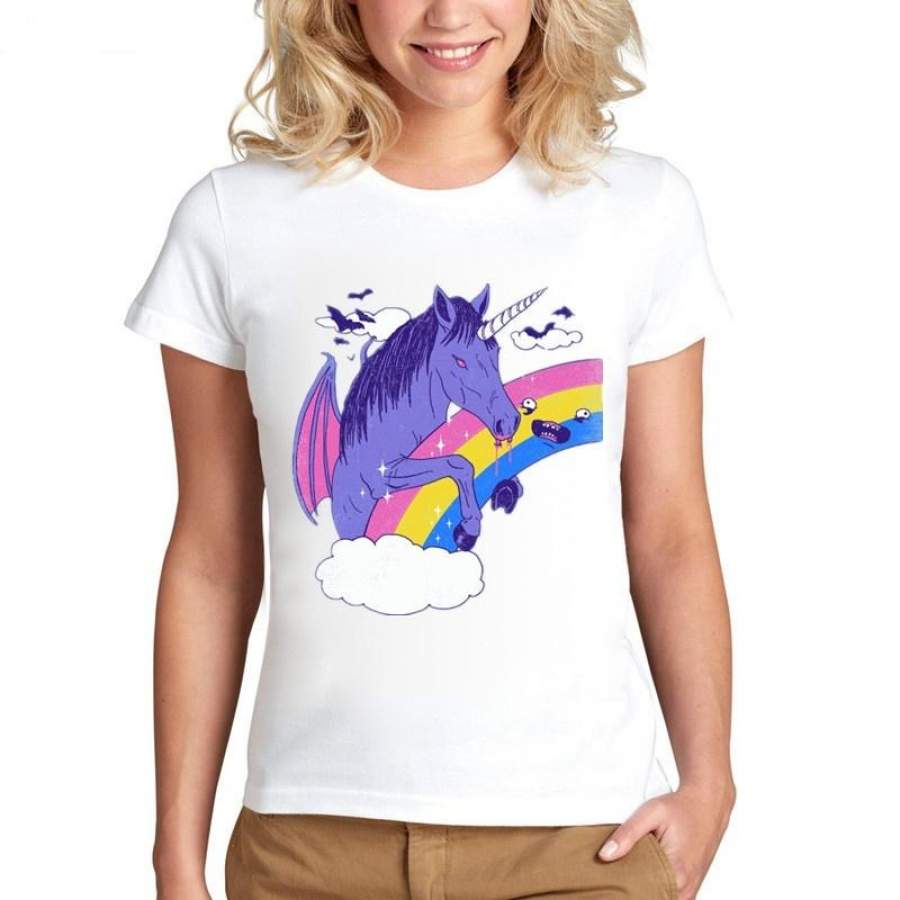 Summer Funny Horse Printed T-Shirt Summer Harajuku T Shirt For Women Fashion Short Sleeve Horse Tee Tops Women Cloth