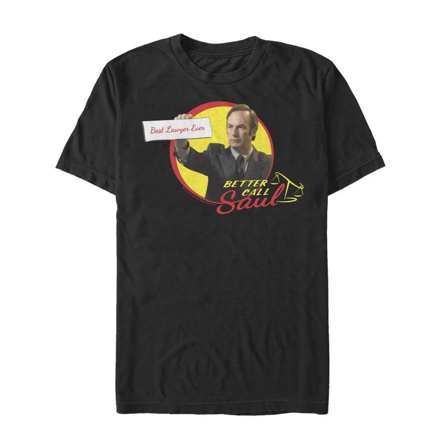 Better Call Saul Men’s Best Lawyer Ever  T Shirt Black