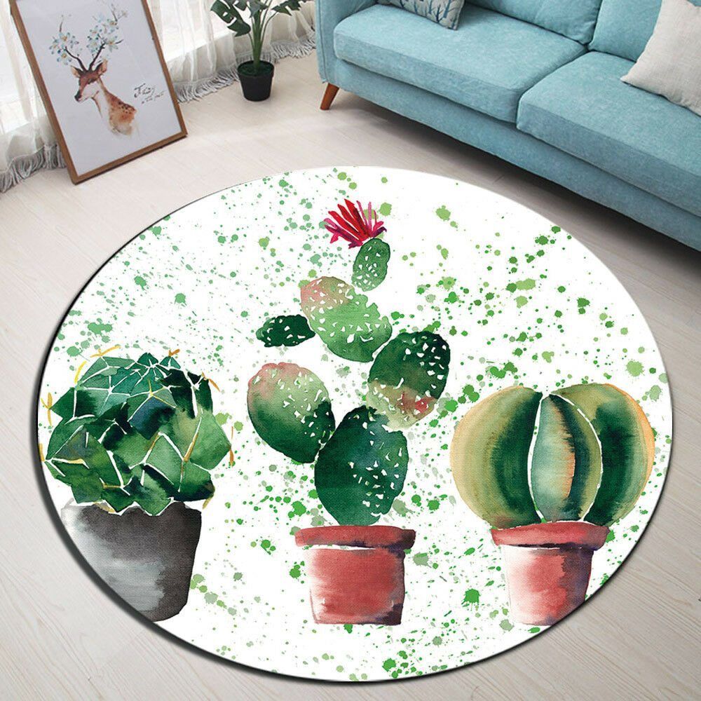 Cactus GE4639 Round Rug  CYSI2907