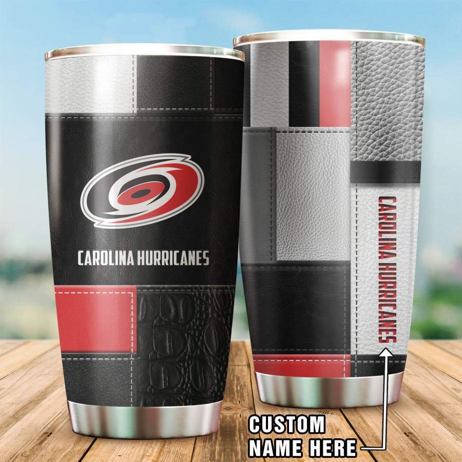 Carolina Hurricanes  Printed Stainless Steel Insulated Tumbler Cup