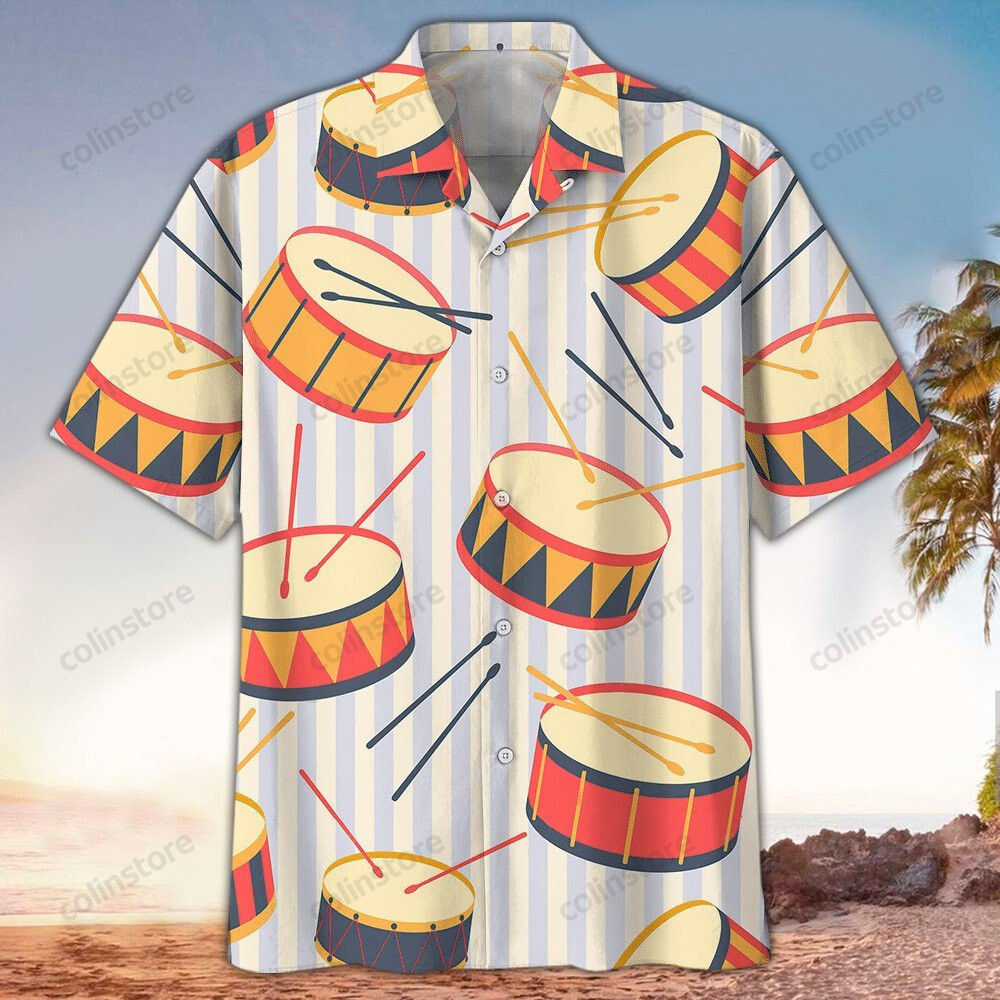 Drum Hawaii Shirt For Aloha Ha95196