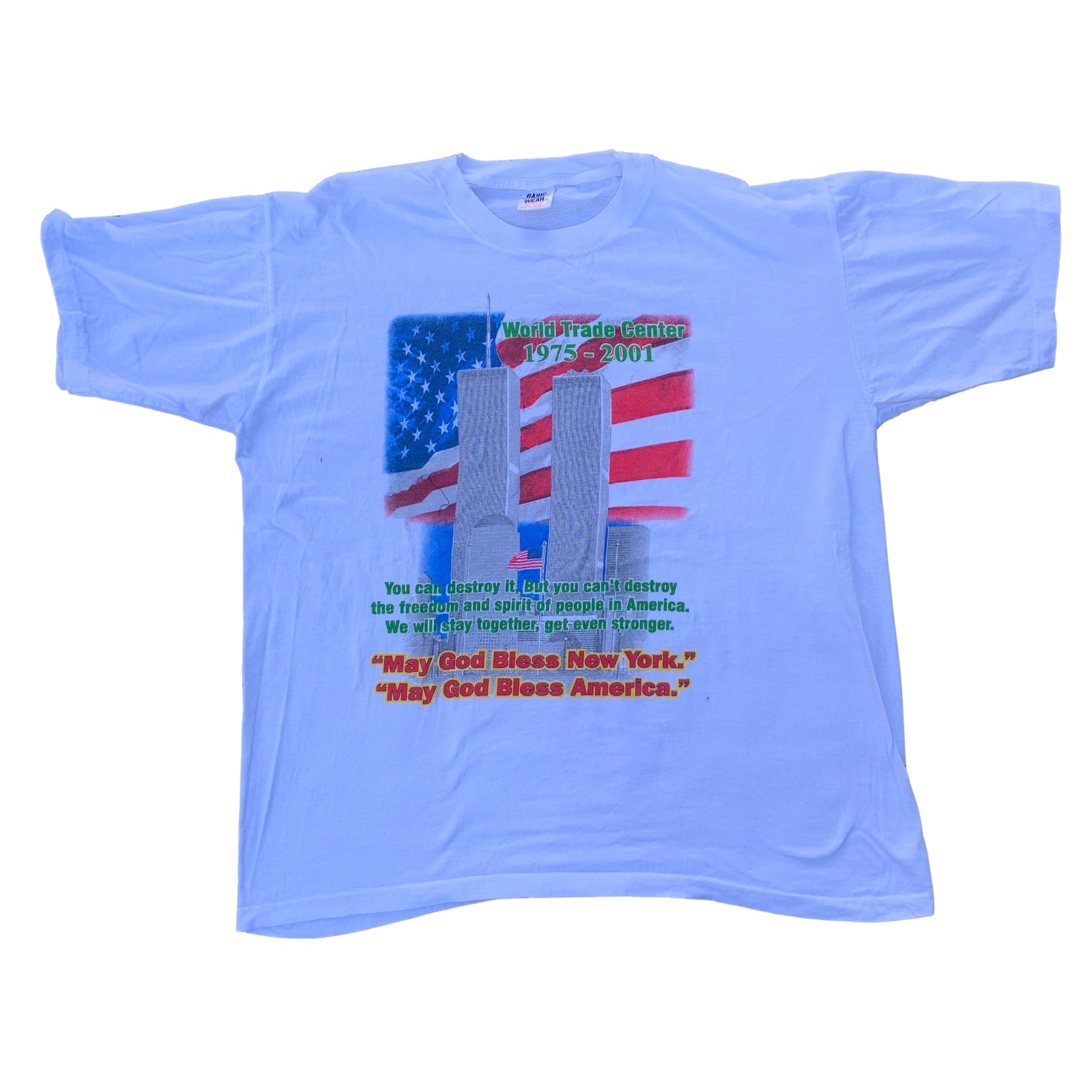 Vintage World Trade Center “1975-2001” T-Shirt