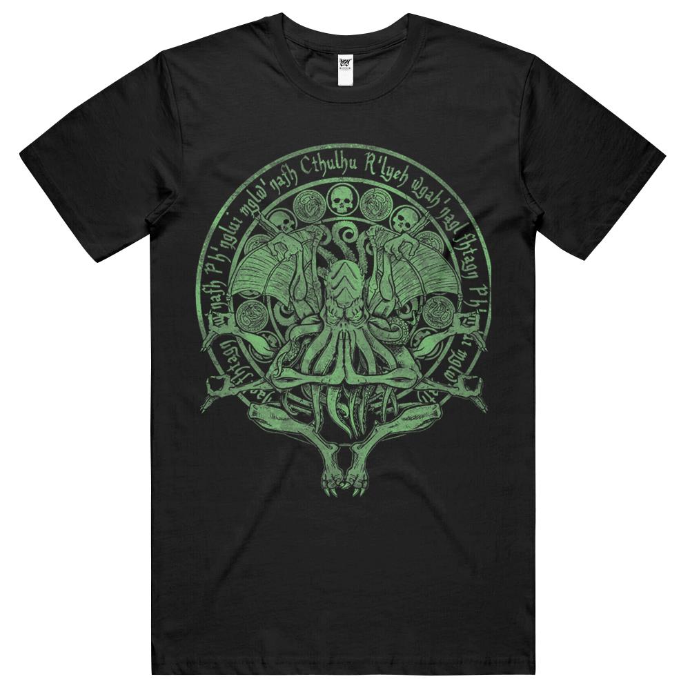 The Idol Sick Green Variant Cthulhu God Art T Shirts