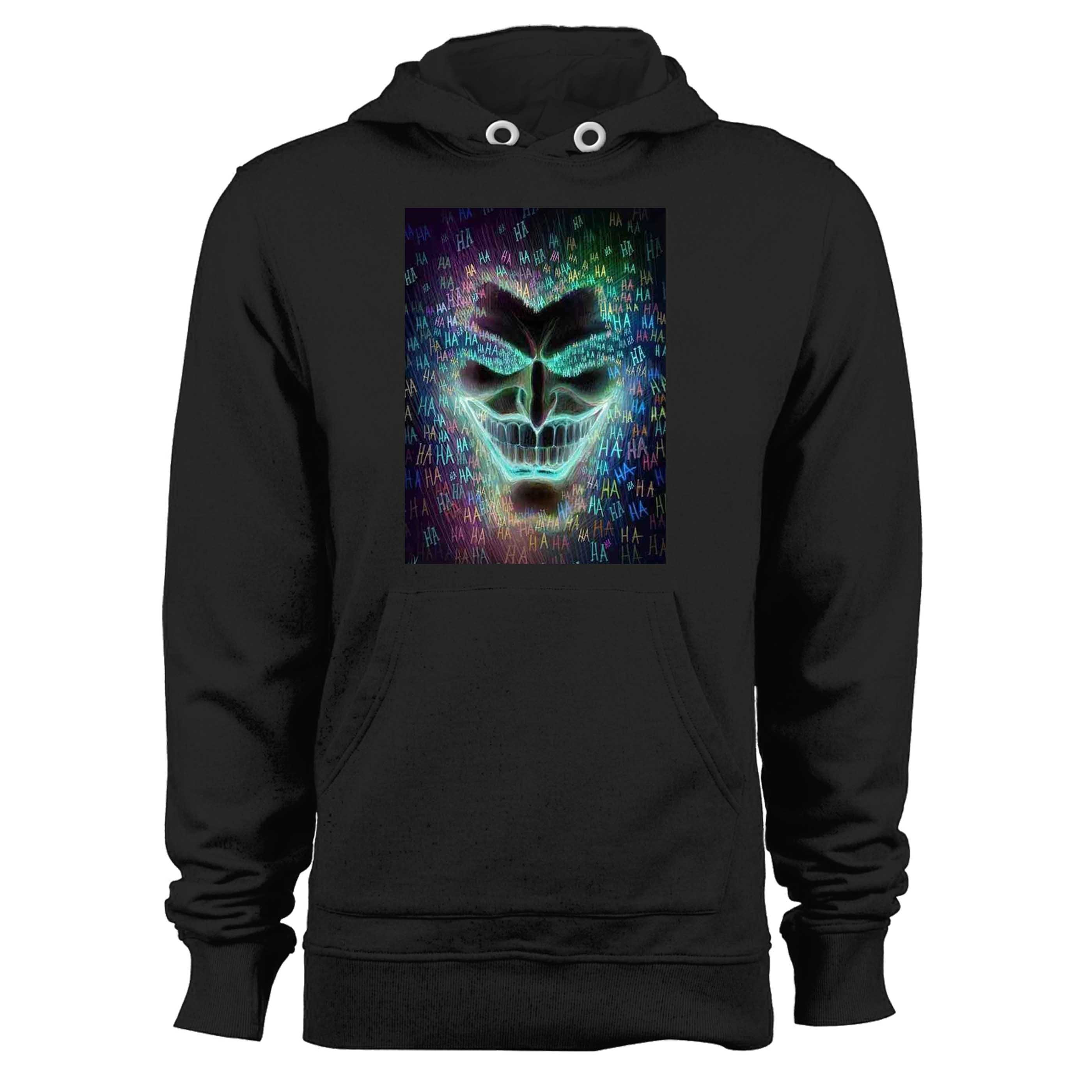 The Joker Batman Haahaa Black Unisex Hoodie