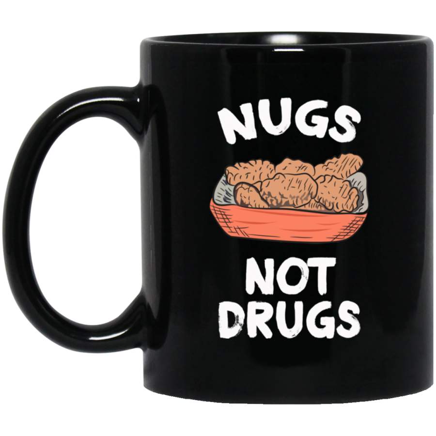 African American Coffee Mug Nugs Not Drugs 11oz – 15oz Black Mug