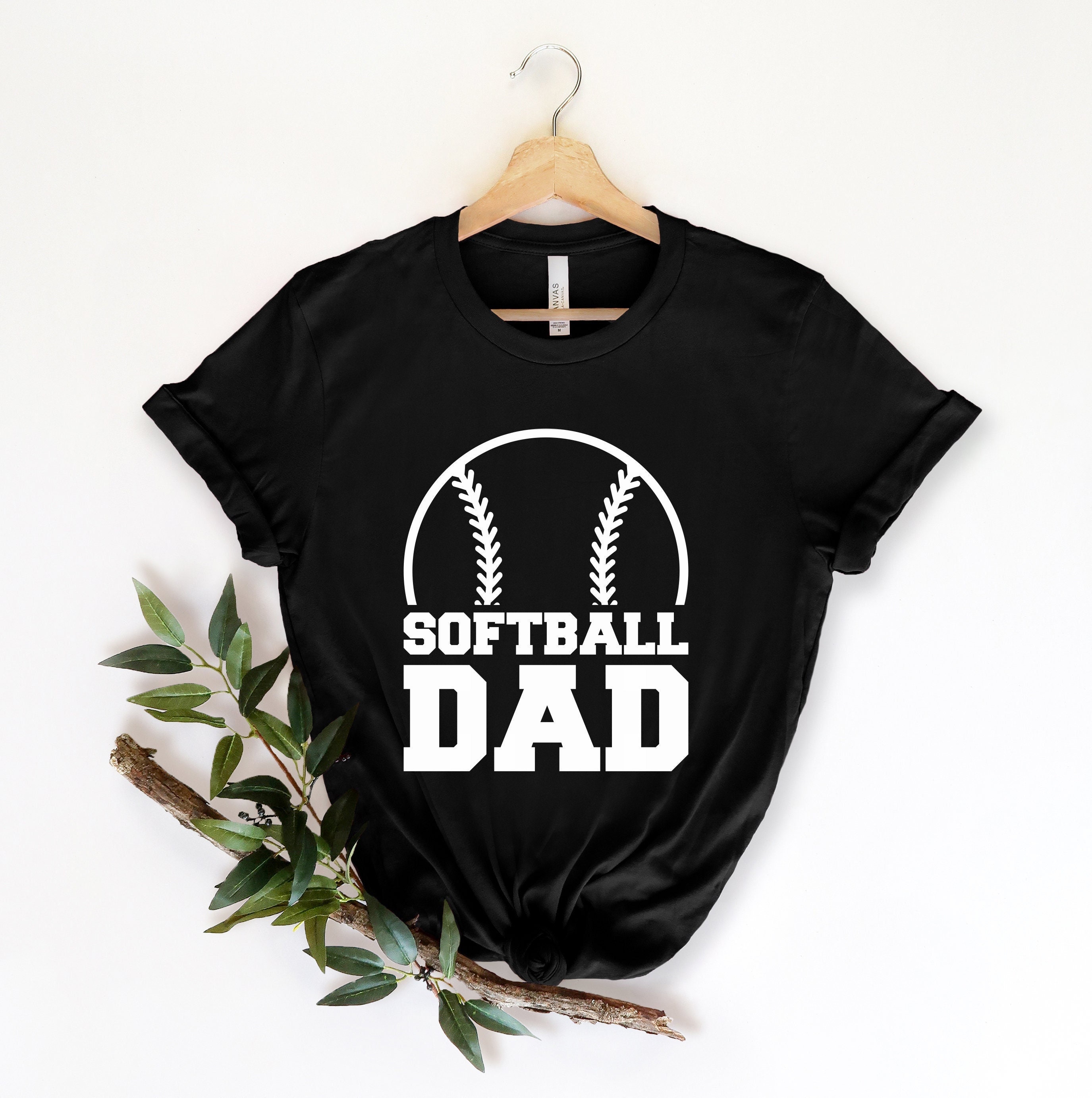 Softball Dad Tshirt, Softball Dad Like A Baseball Dad But With Bigger Balls T-shirt, Softball Dad Shirt, Softball Dad Bigger Balls