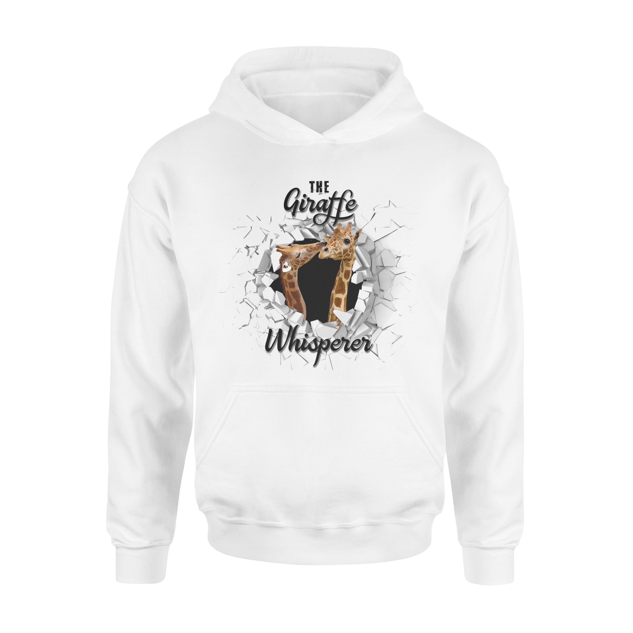 Whisperer giraffe – Standard Hoodie – Gift for you, gift for her, gift for him,gift for animal lover, gift for giraffe lover