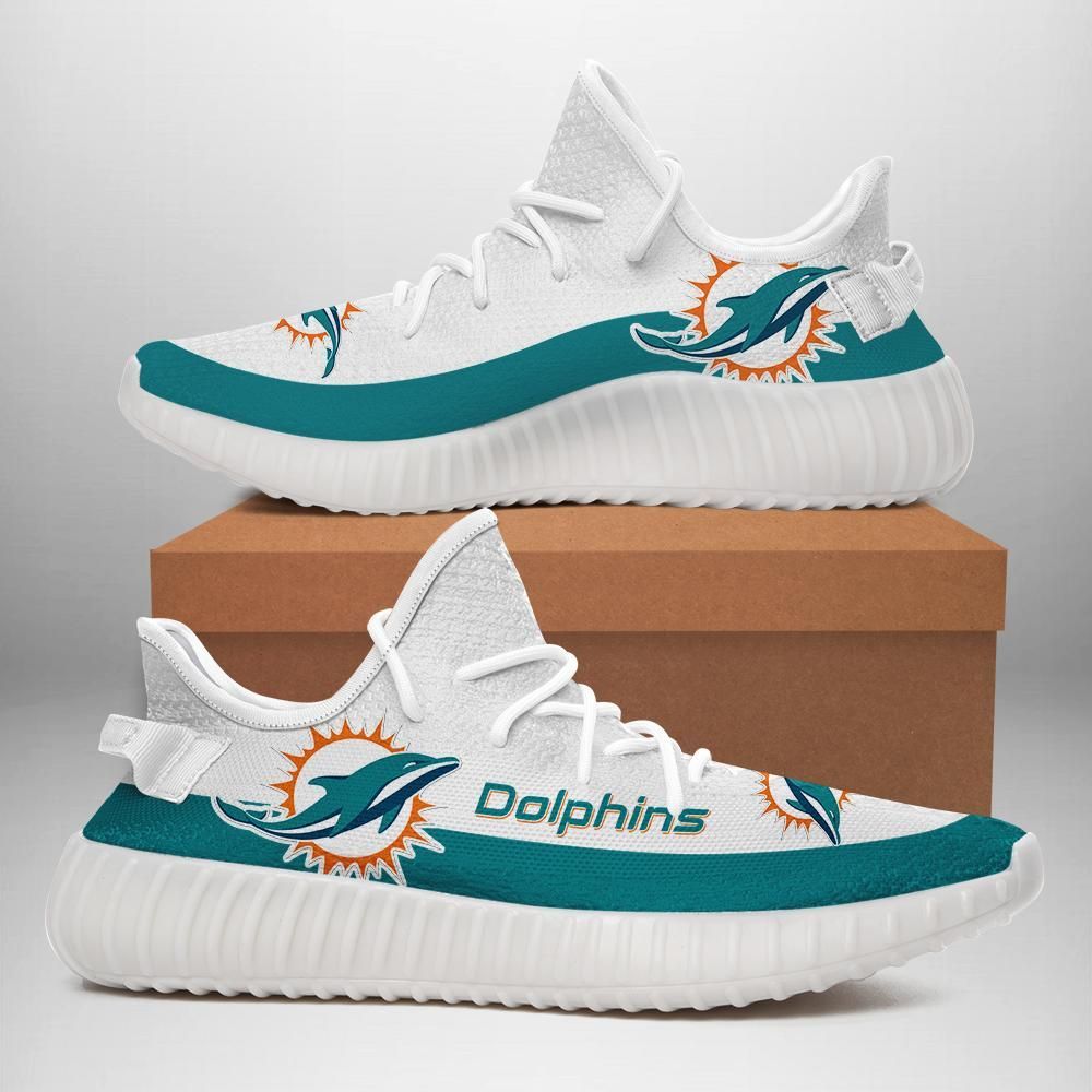 Miami Dolphins Custom Shoes Sport Sneakers Miami Dolphins Yeezy Boost 350 – Yeezy Shoes