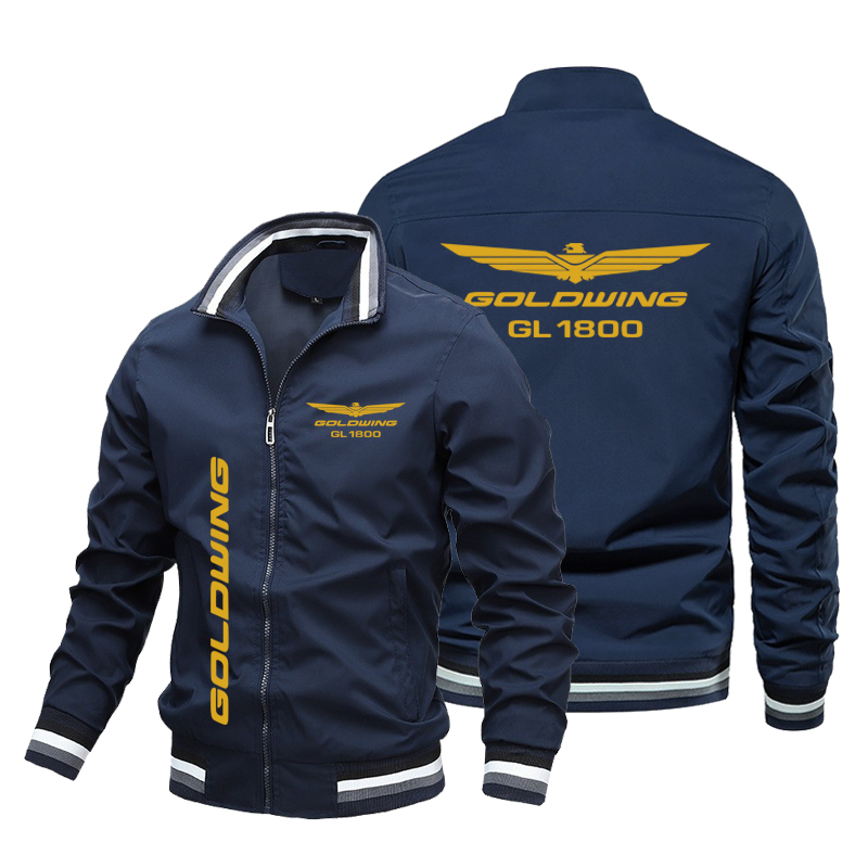 2022 spring and autumn high quality men’s jacket new trend goldwing car logo printed men’s jacket breathable top alx