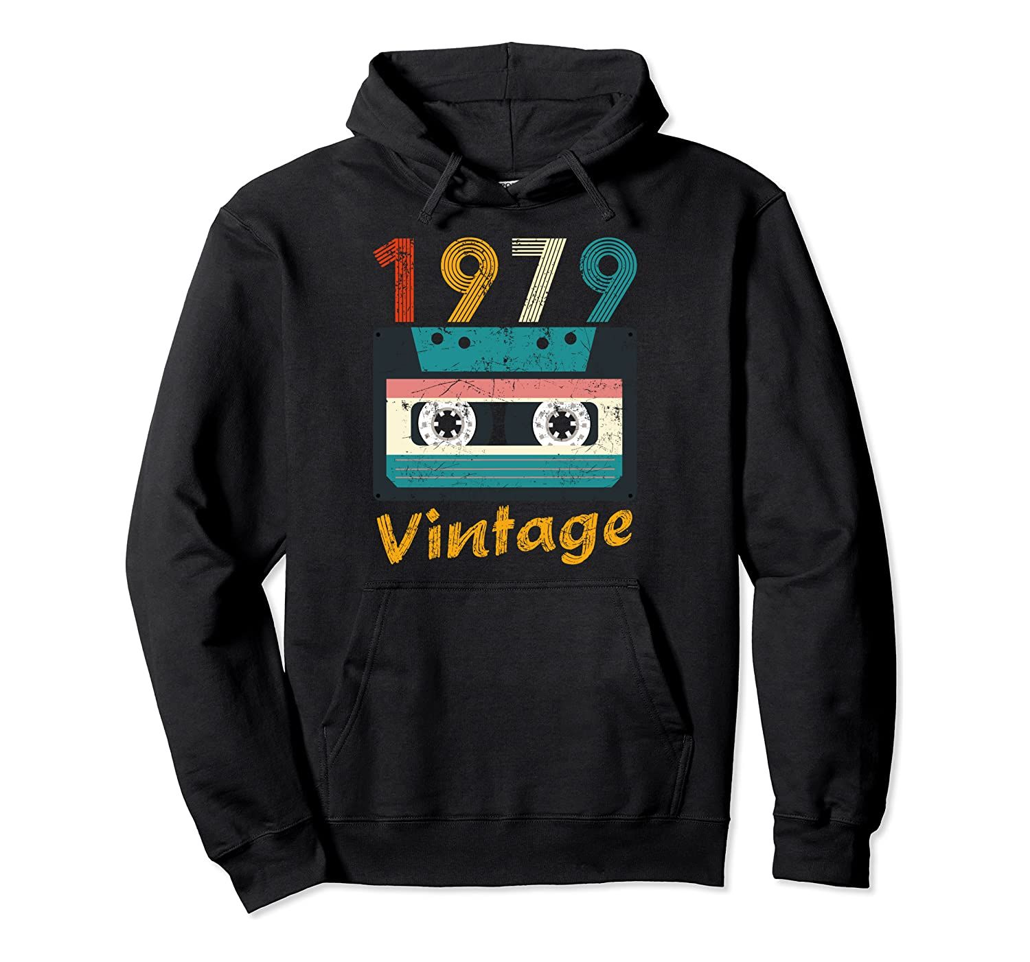 1979 Birthday Vintage 40th years Old Mixtape Gift Pullover Hoodie T-Shirt, Sweatshirt, Tank Top