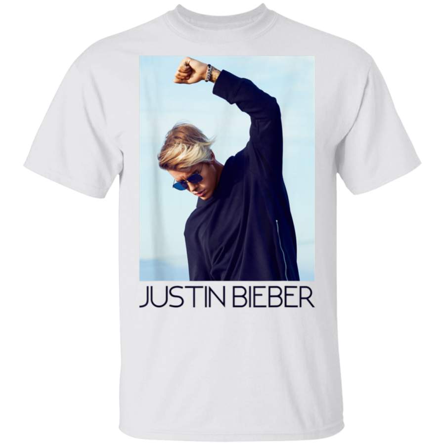 Justin Bieber Official Blue Shades Fist TShirt