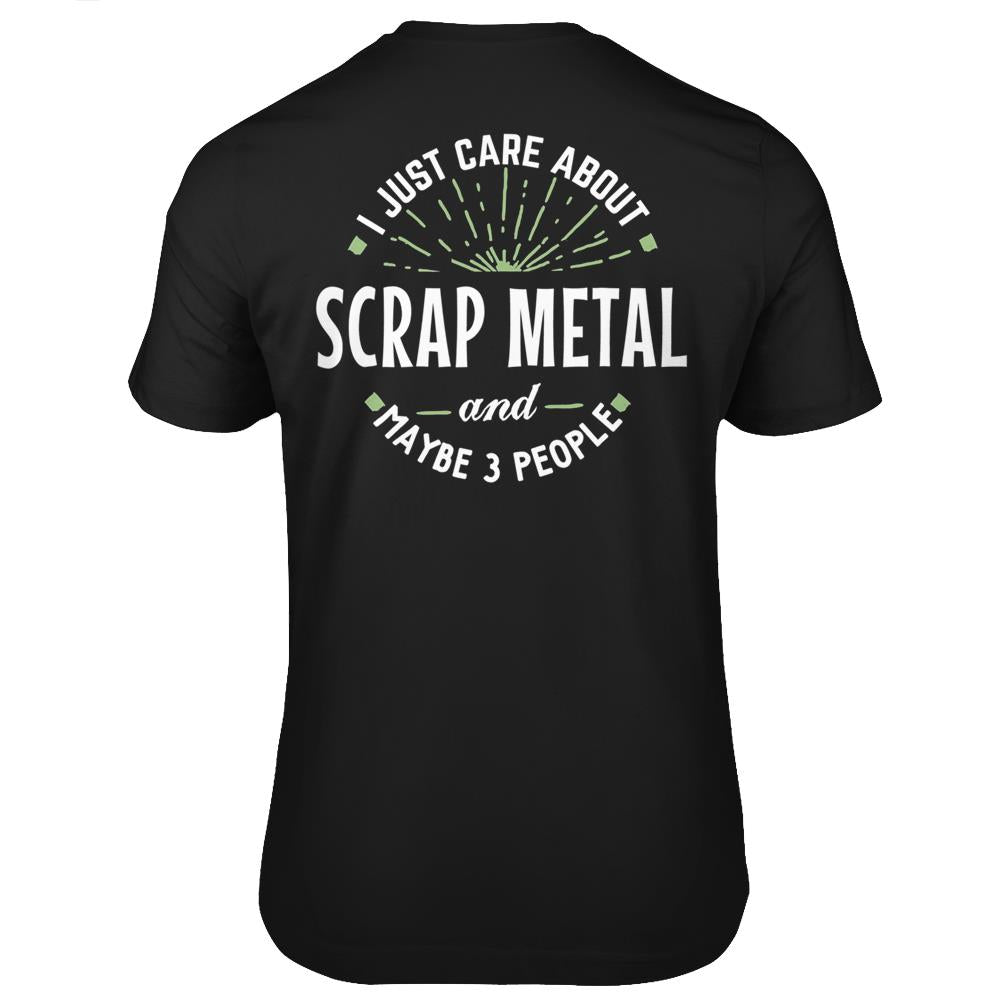 Funny Scrap Metal For Men Dad Gift Father’S Day Gift T Shirts Print On Back