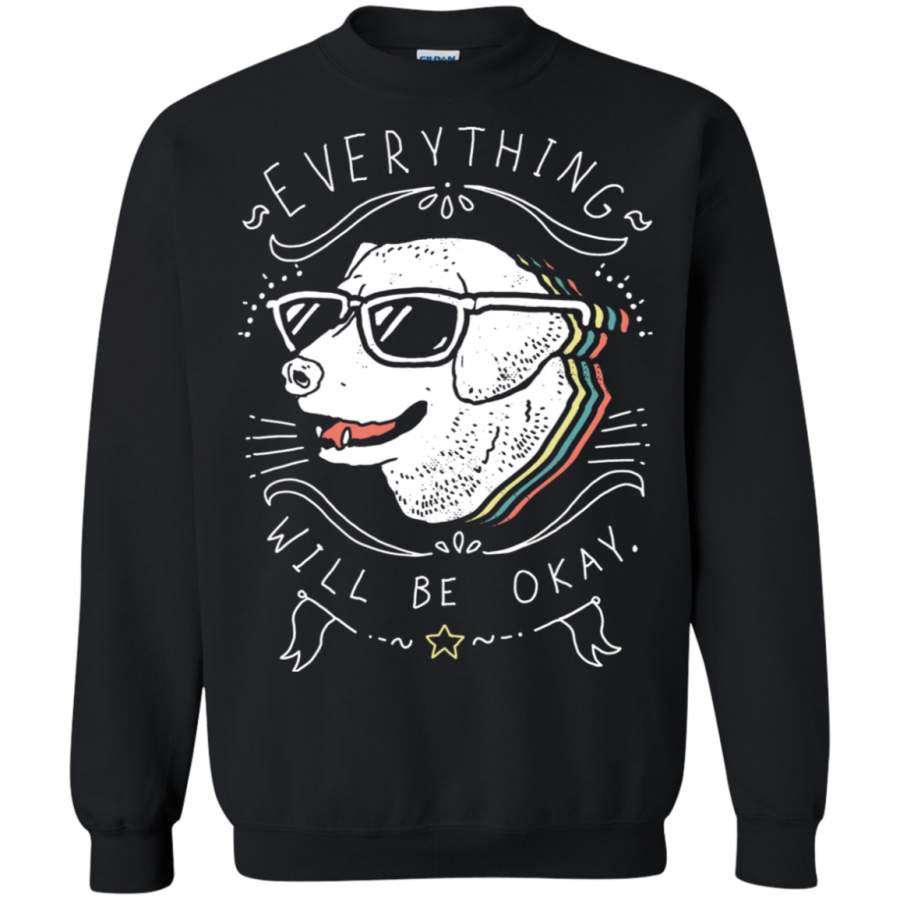 AGR Dog Shirt Crewneck Pullover Sweatshirt