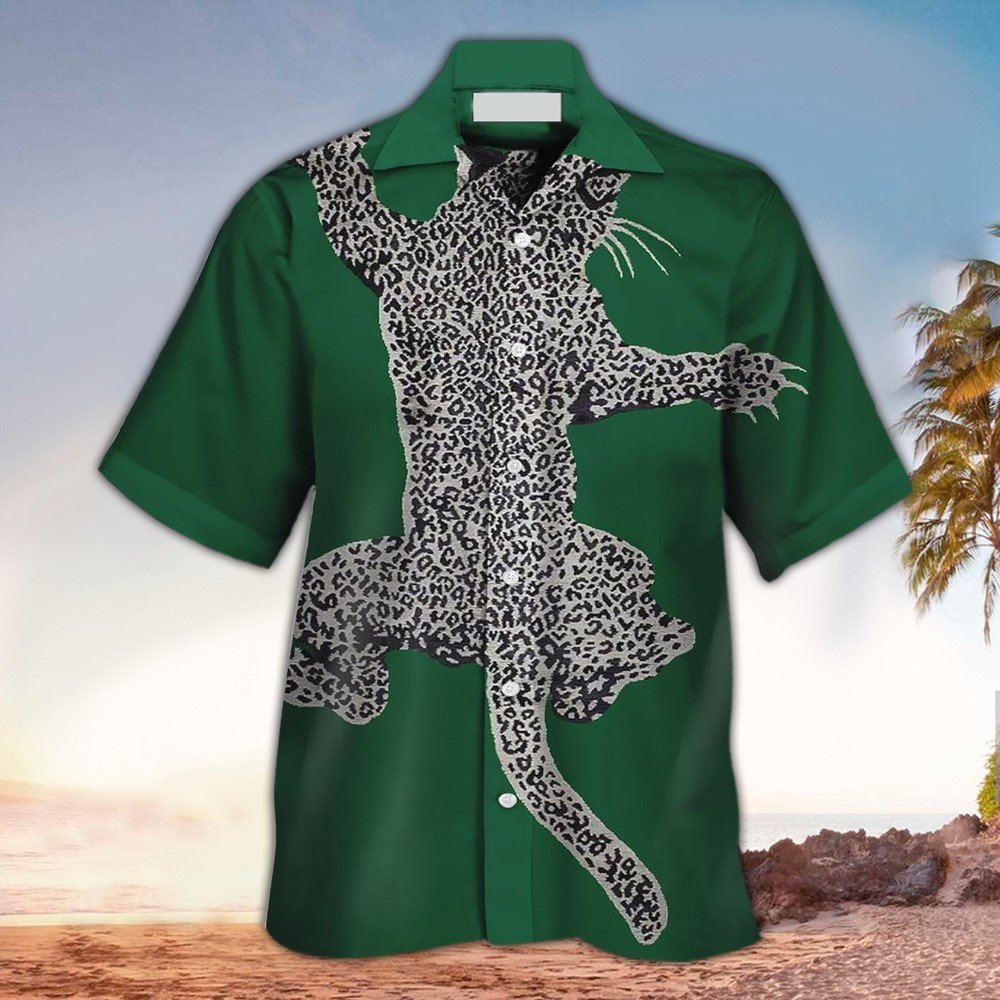 Leopard Hawaii Perfect Gift Ideas For Shirt Aloha Ha10851