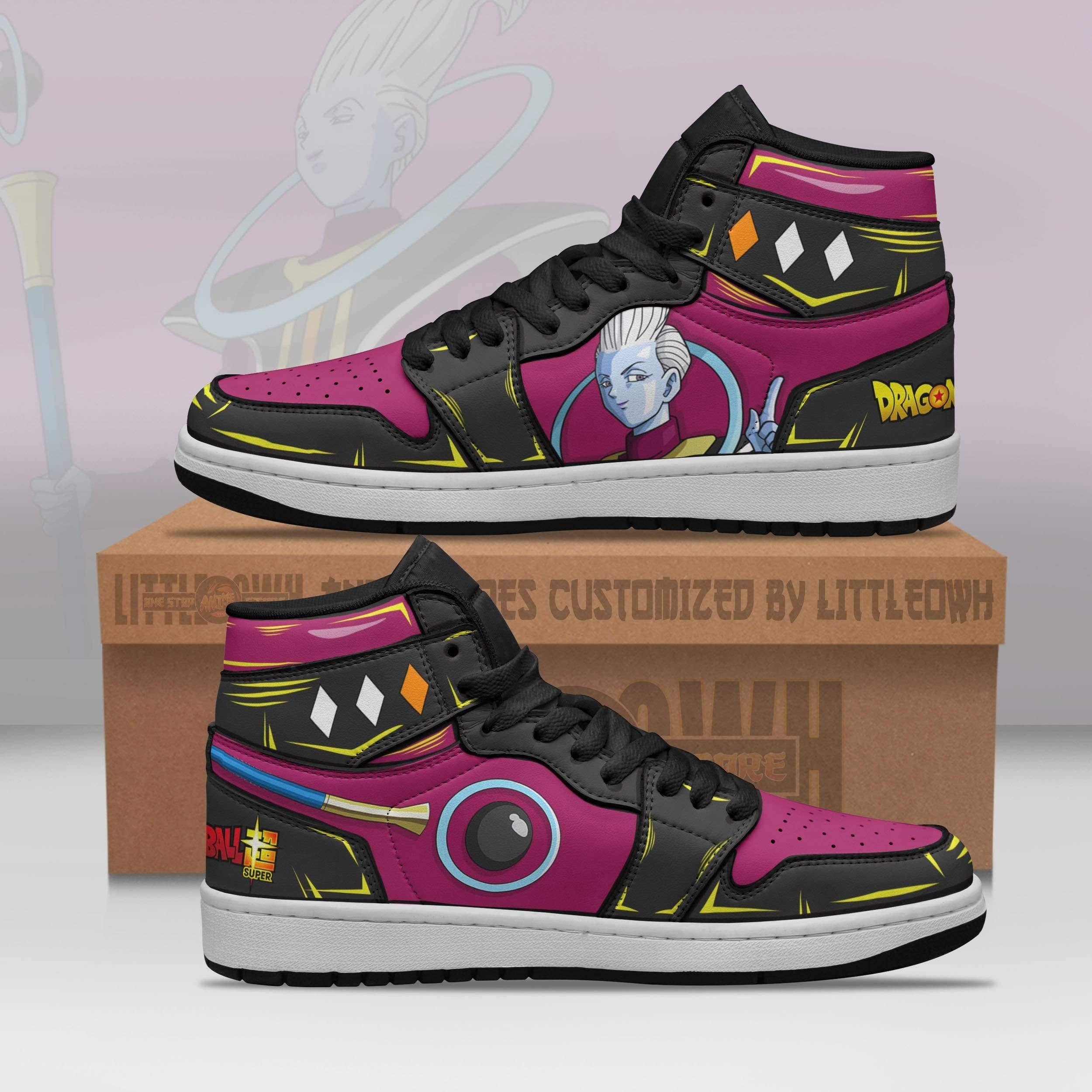 Whis Jd Sneakers Custom Dragon Ball Anime Shoes