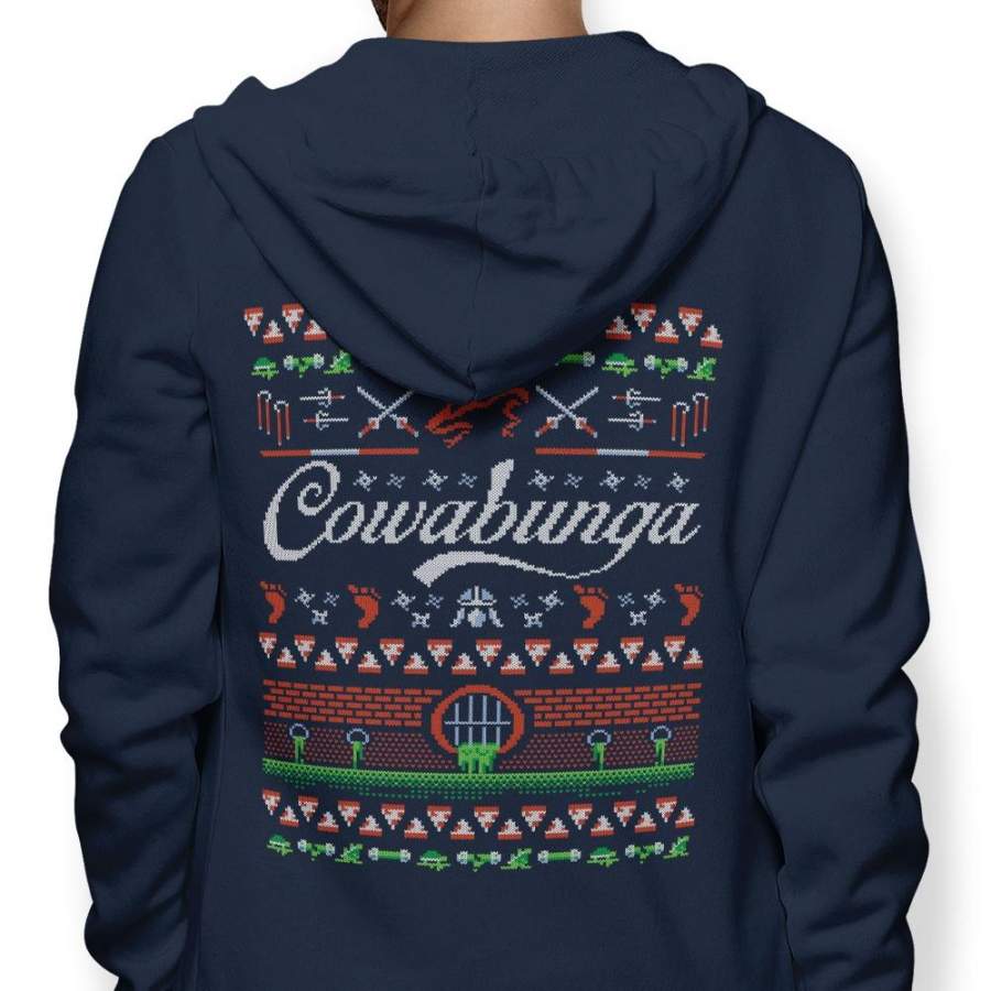 Cowabunga Christmas – Hoodie