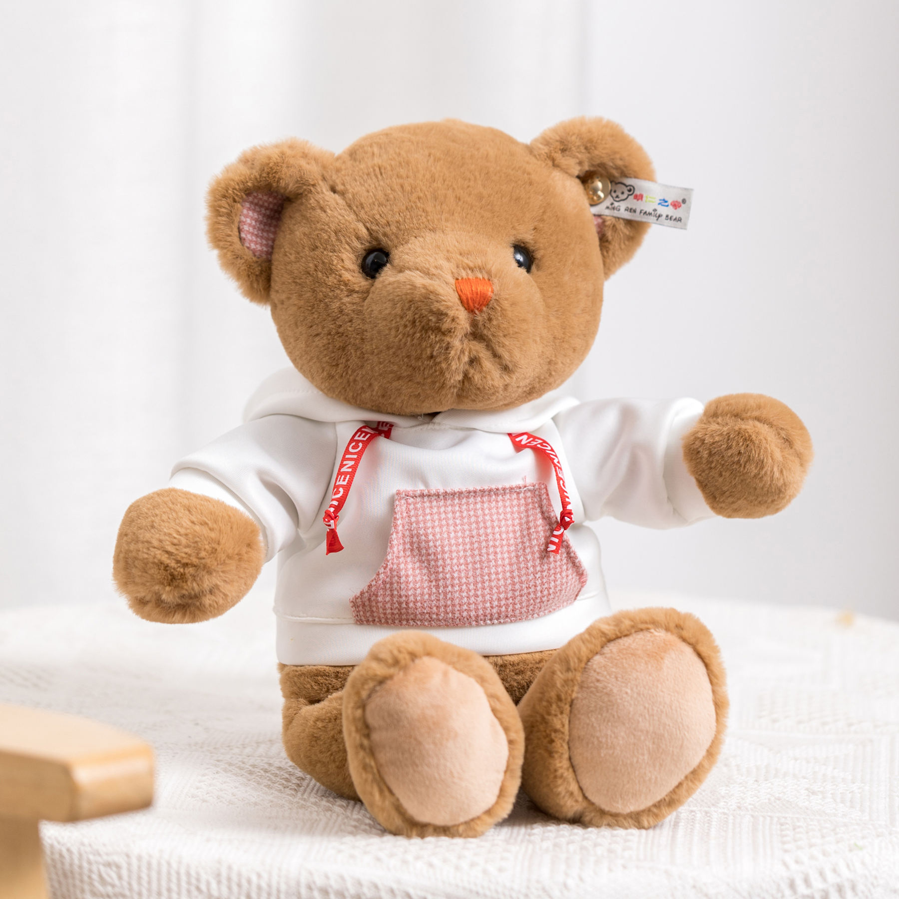 cute new Teddy Bear Plush Toys with Sweater Soft Stuffed Animals Plush Toys Bear Plush Dolls For children birthday gift present alx