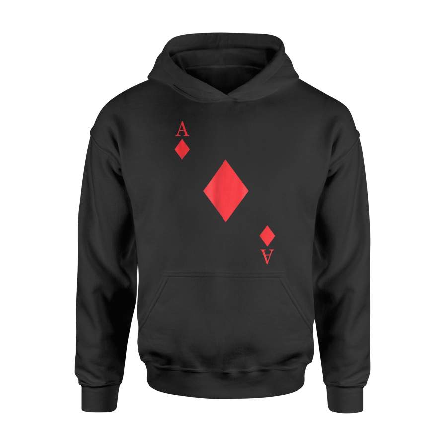 Ace Of Diamonds Costume Funny Halloween Hoodie