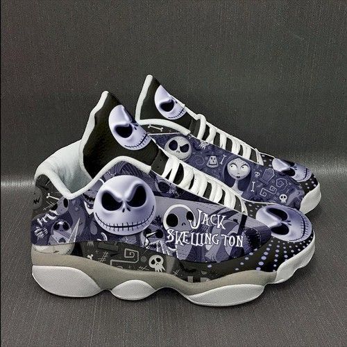 Jack Skellington Custom Tennis Air Jordan 13 For Fan Shoes Sport Sneakers