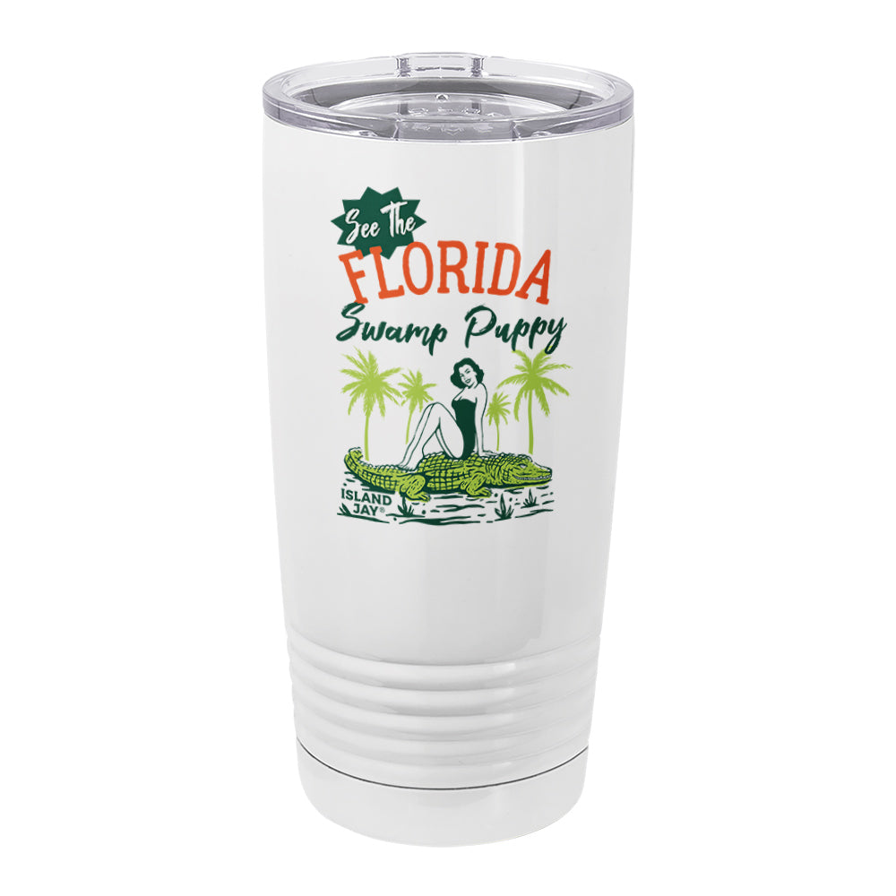 Swamp Puppy Metal Tumbler