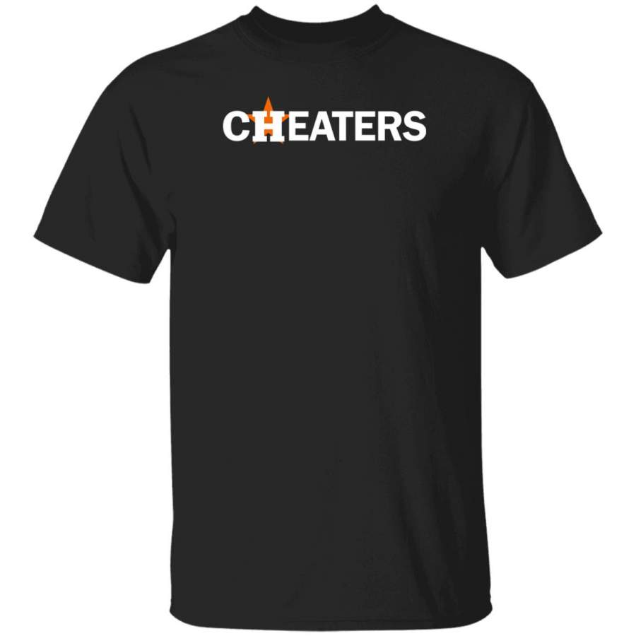 Houston Astros Cheaters Official T-Shirt black custom plus size ...