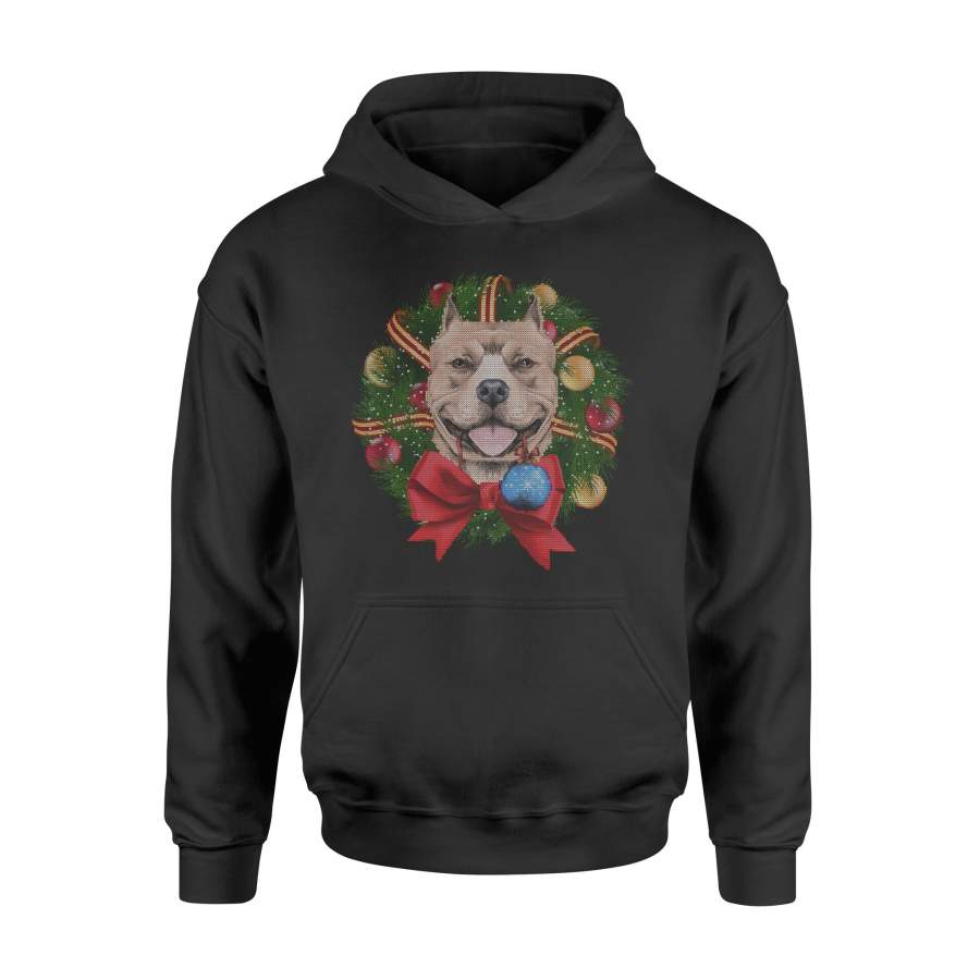 Pit Bull Bell Christmas Gift – Hoodie