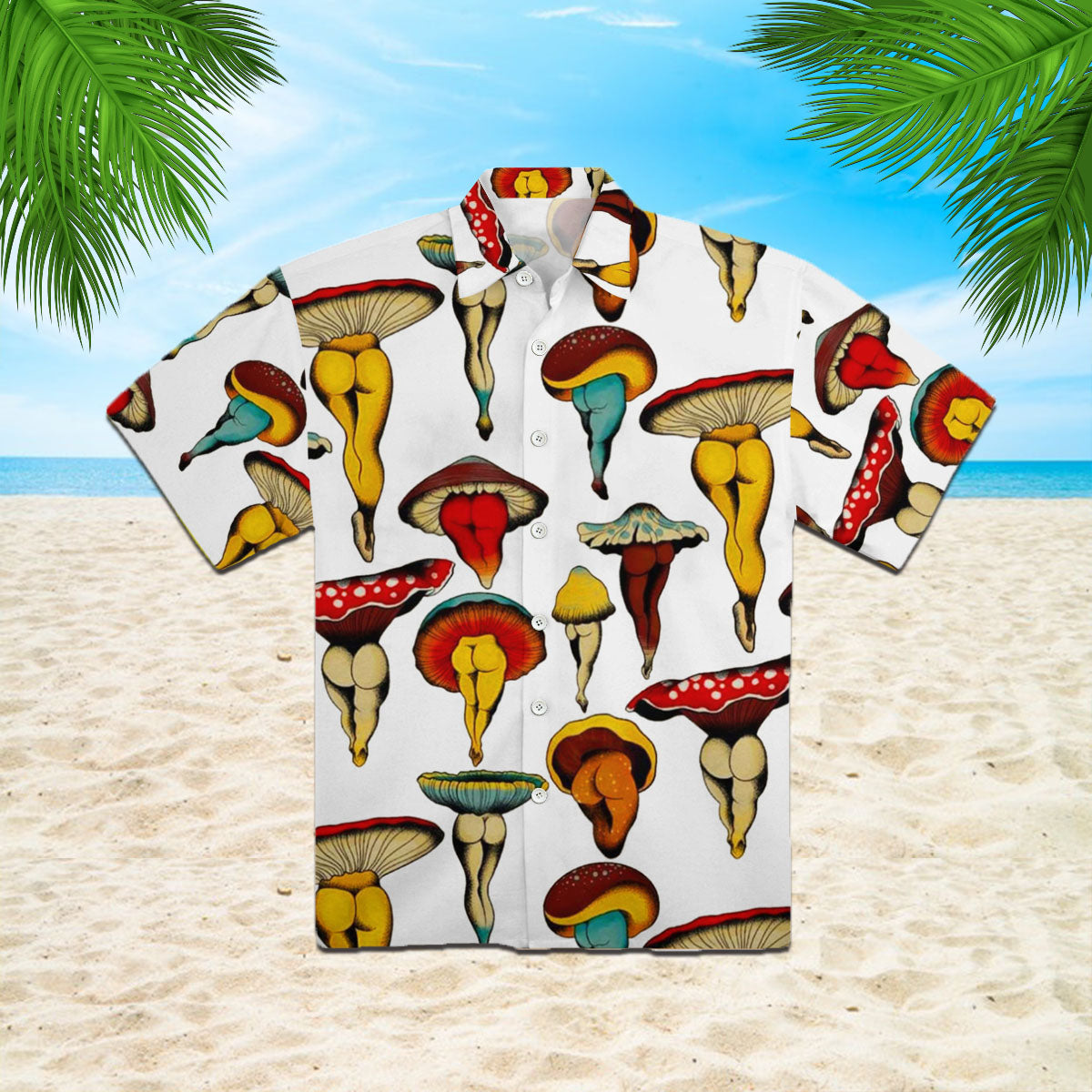 Oragontee Mushroom Hawaii Shirt For Men Women Adult Ha34223