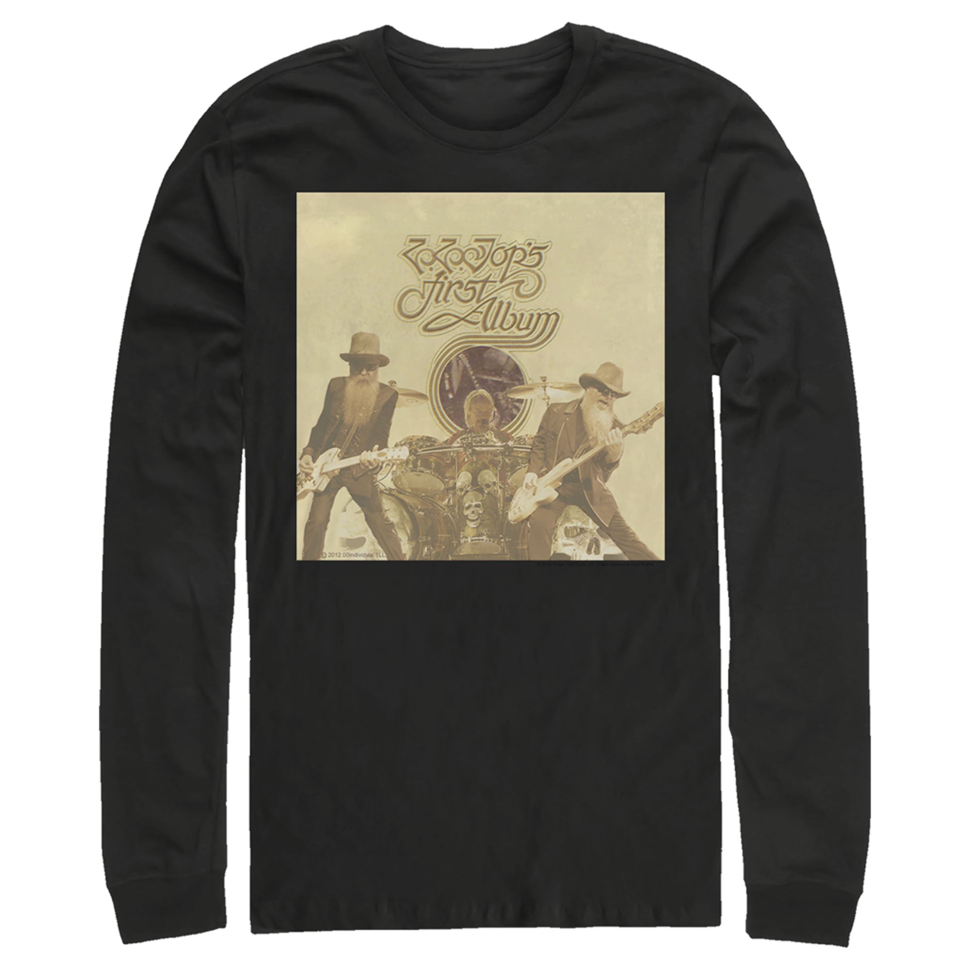 Zz Top Men’S First Album  Long Sleeve Shirt