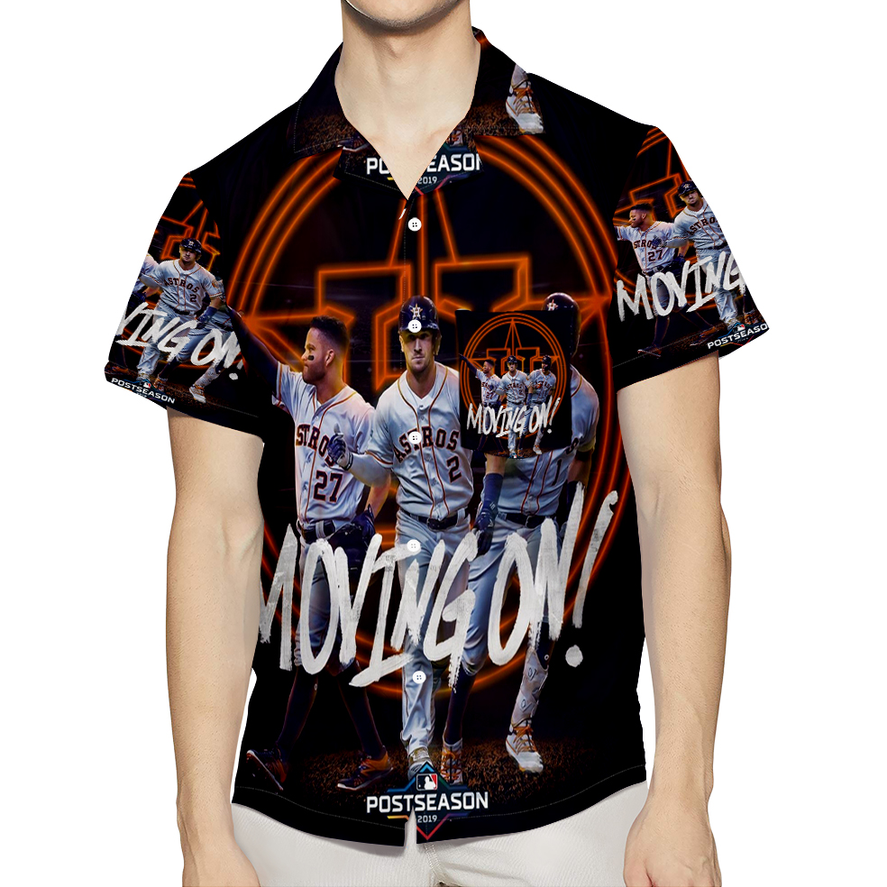 Houston Astros Team Moving On 3D All Over Print Summer Beach Hawaiian Shirt With Pocket