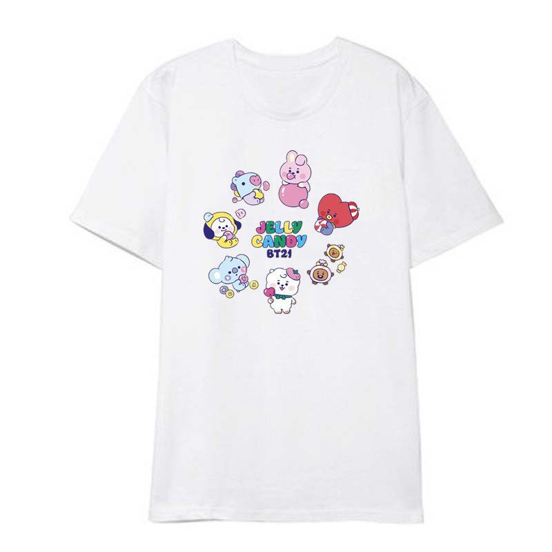 Bt21 Baby Jelly Candy Color T-Shirt