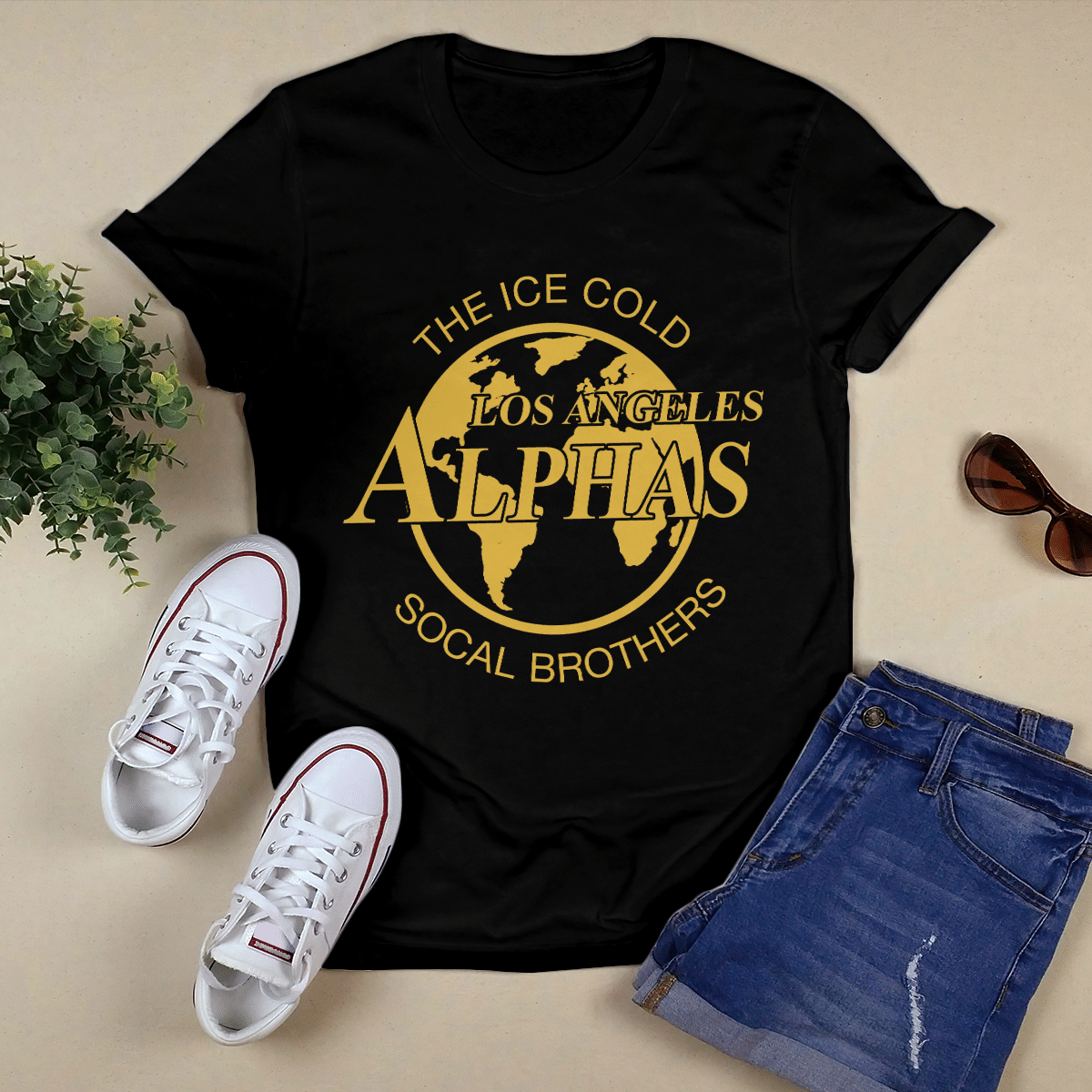 Alpha Phi Alpha Shirt The Ice Cold Los Angeles Alphas Socal Brothers Shirt