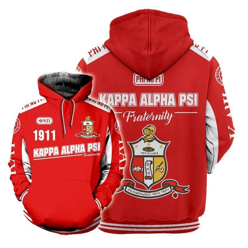 Greek Life Hoodie – Kappa Alpha Psi Fraternity 1911 Hoodie