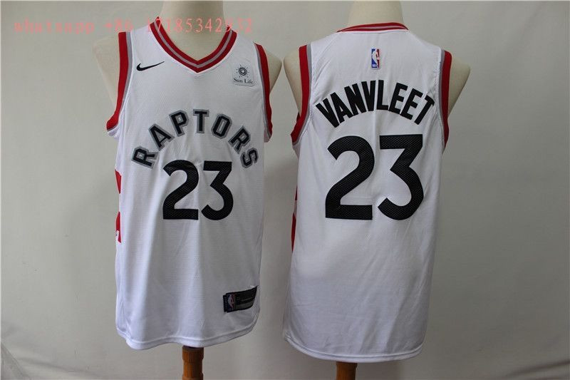 Toronto Raptors Fred Vanvleet #23 2020 NBA New Arrival White Jersey