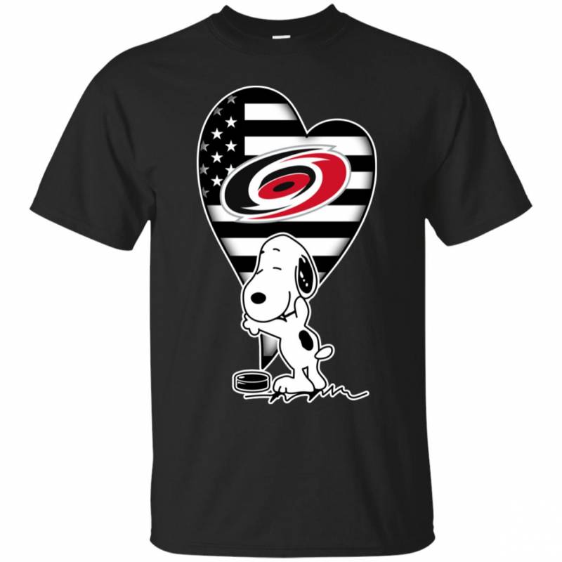 Carolina Hurricanes Snoopy In My Heart Shirts