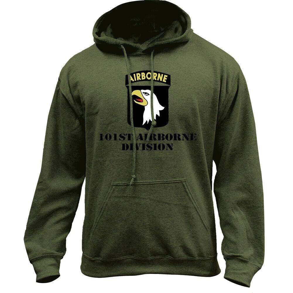 101 infantry logo Hoodie 3D All Over Print H