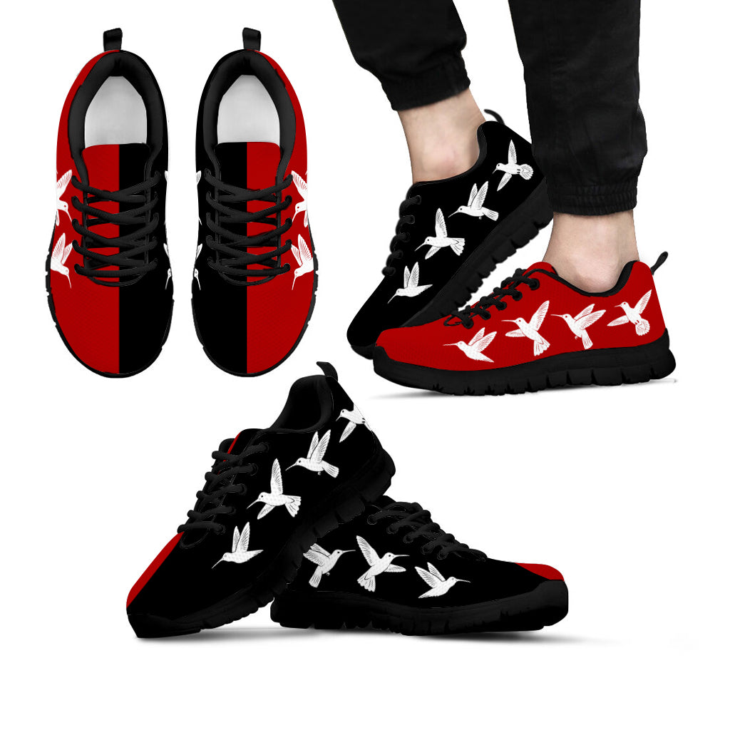 Hummingbird Yin Yang Color Sneaker Fashion Sneaker Comfortable Walking Running Lightweight Casual Shoes