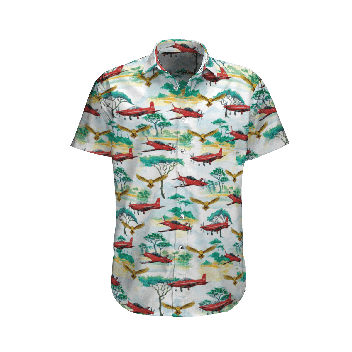 Australian Royal Air Force White Unique Design Unisex Hawaii Shirt For Men And Women Ha57446