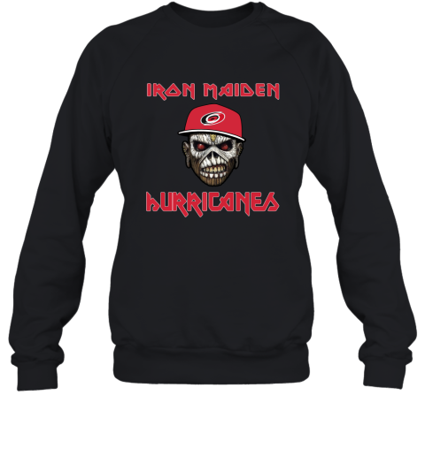 Carolina Hurricanes Iron Maiden Rock Band Music Hockey Sports 2D Sweatshirt