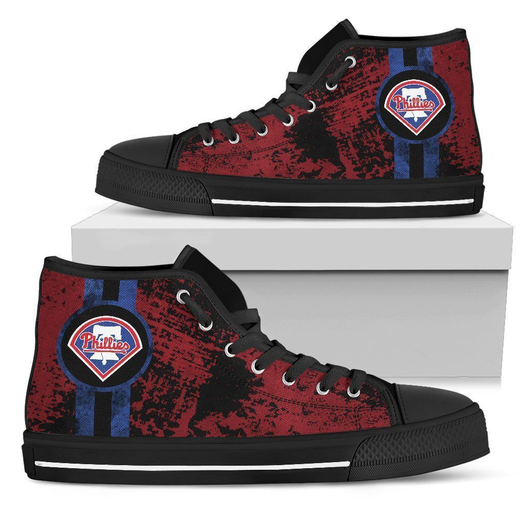 3D Simple Logo Miami Marlins High Top Shoes – 1:1