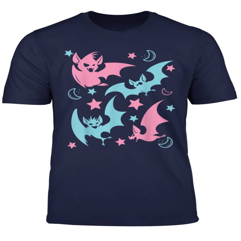 Pastel Goth T Shirt Aesthetic Pastel Bats Tshirt For Girls