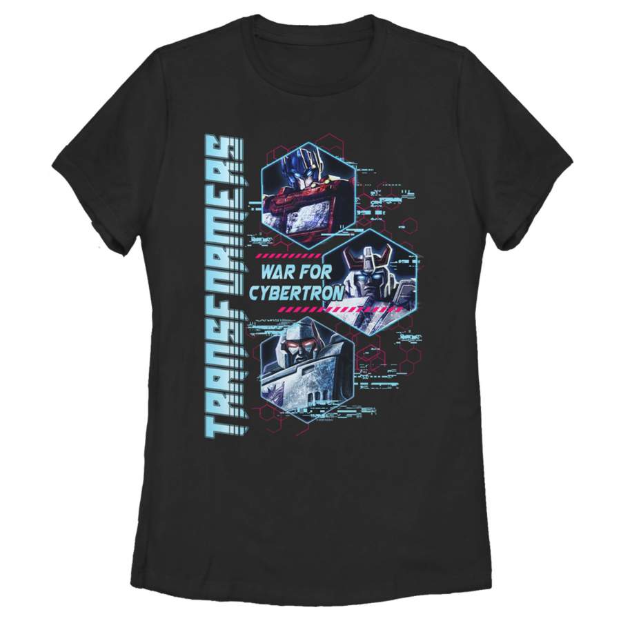 Transformers Women’s War for Cybertron Characters  T-Shirt