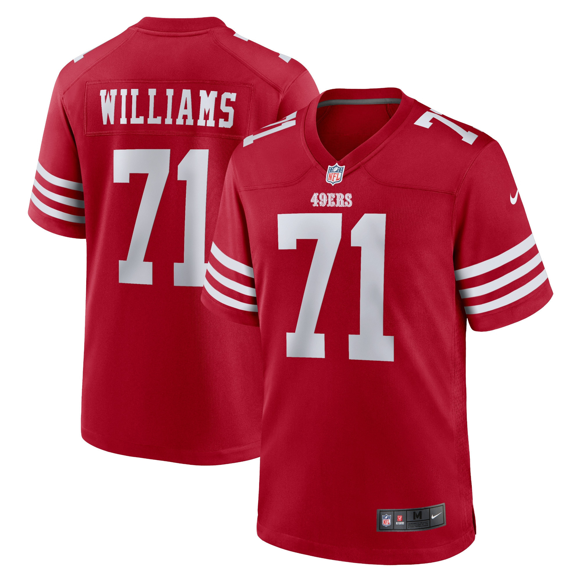 Trent Williams San Francisco 49ers Player Game Jersey – Scarlet NFL