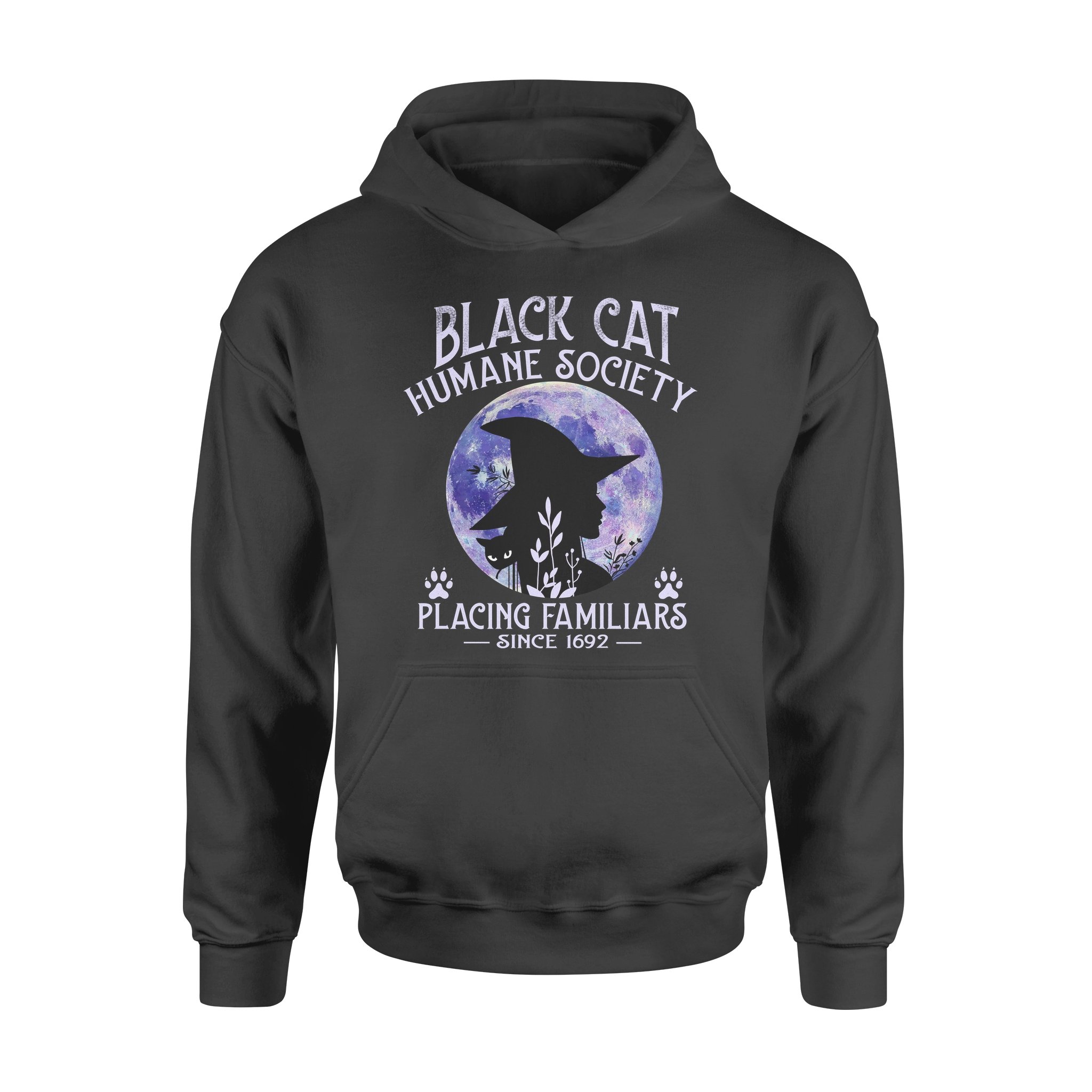 Black Cat Humane Society Gift – Premium Hoodie