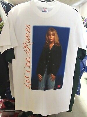 Vintage Leann Rimes Country Tour T Shirt! 4182