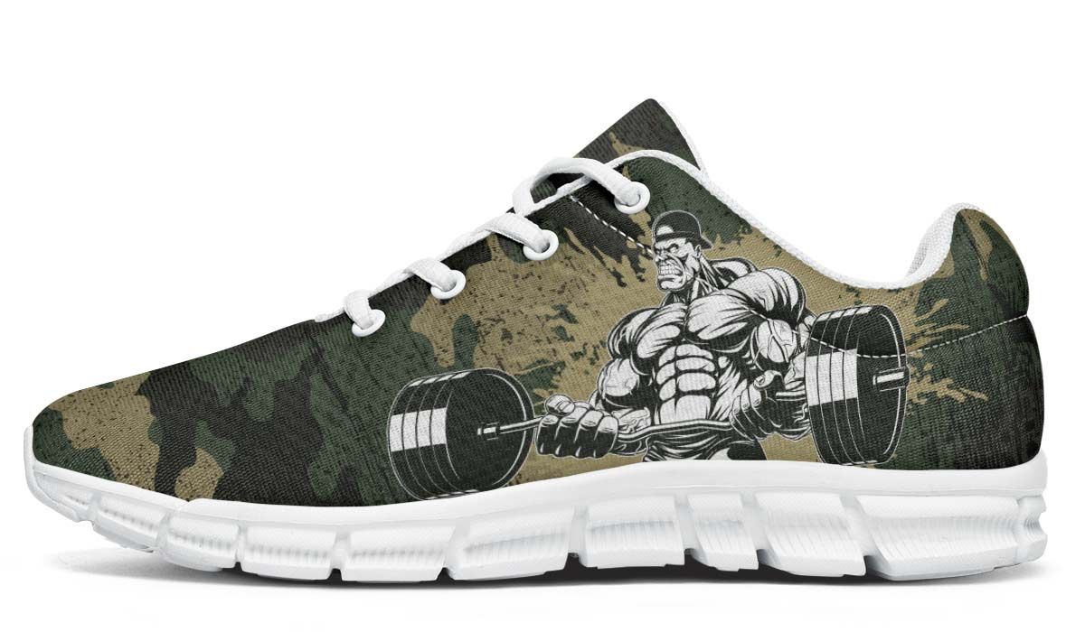 Camo Weights Mad Lifter Breathable Sneakers Custom Shoes