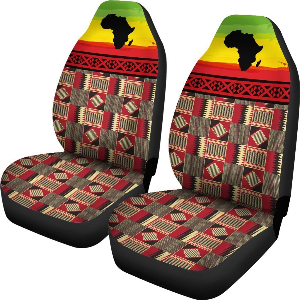 Greek Life Car Seat Covers – Family Unity Kente J5