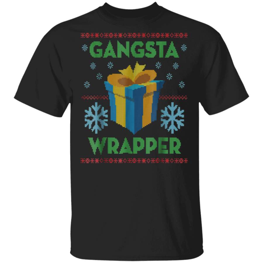 Emoji Holiday Gangsta Wrapper T-Shirt