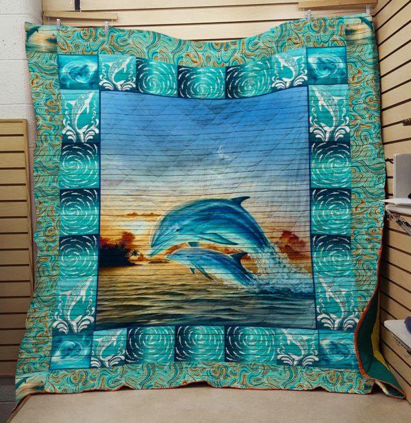 Dolphin 2502050 Quilt Blanket – Quilt