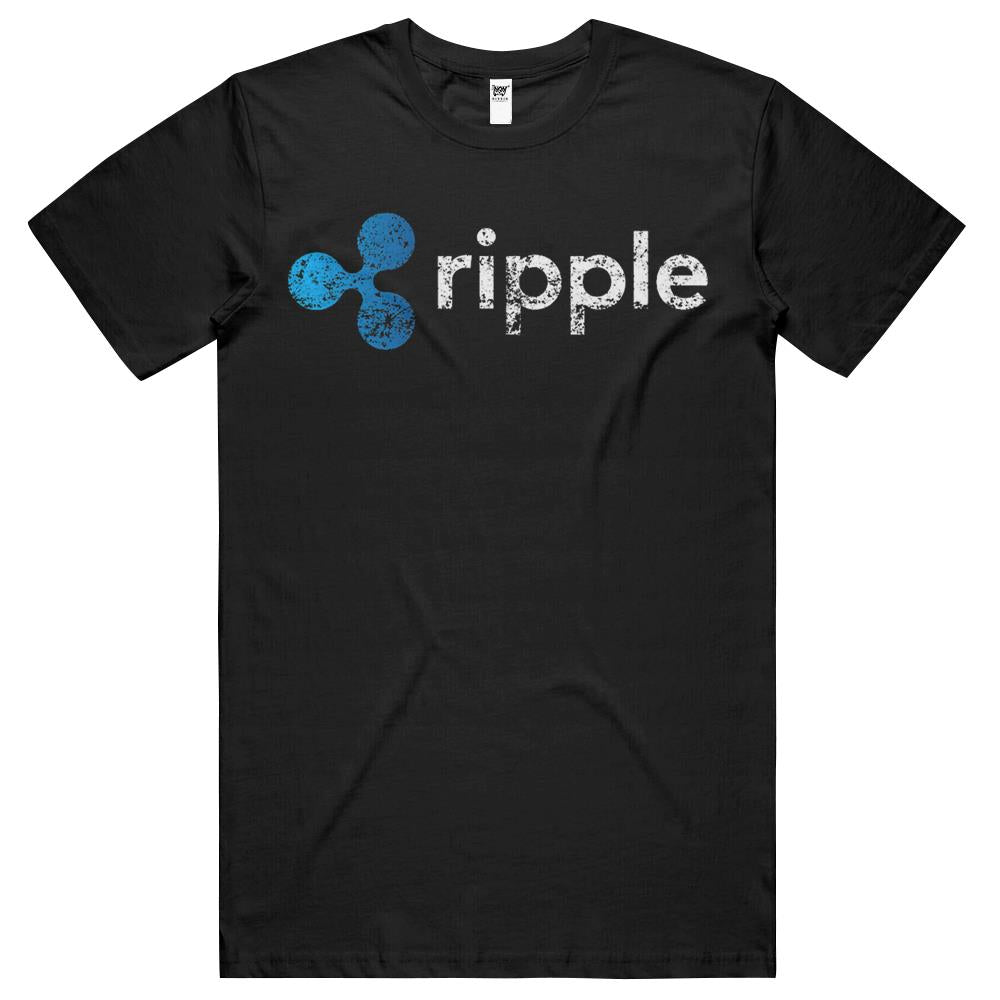 Ripple Logo Crypto Xrp Coin T-Shirt Cryptocurrencies T Shirts