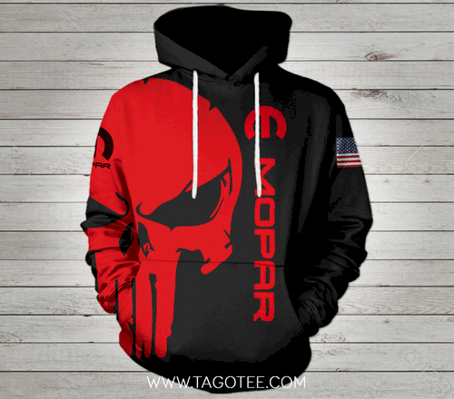 Mopar Punisher Mopar Punisher Mopar Punisher 3D Hoodie Sweatshirt Zip